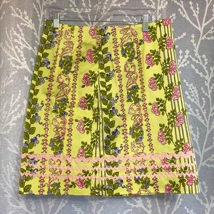 Etcetera Floral Skirt Size 10